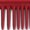 JRL Professional - Long Round Tooth Cutting Comb 9" Red