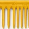 JRL Professional - Long Round Tooth Cutting Comb 9" Yellow