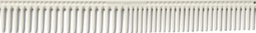 JRL Professional - Long Round Tooth Cutting Comb 9" White