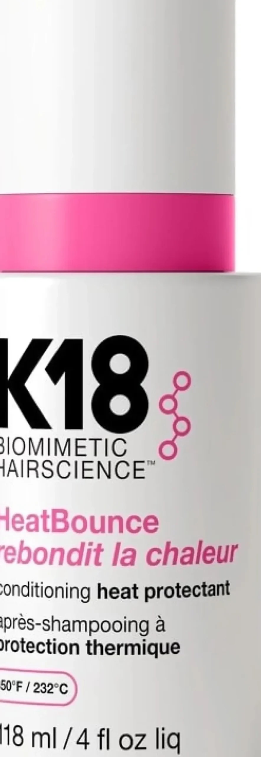 K18 HeatBounce Conditioning Heat Protectant 118 ml