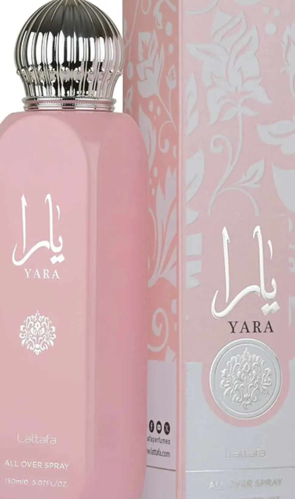 Lattafa All Over Spray - Yara Women 150 ml