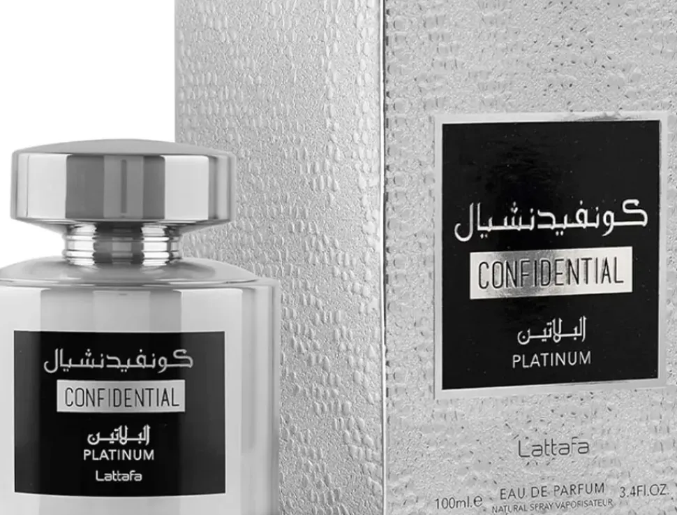 Lattafa Confidential Platinum Men EDP 100 ml
