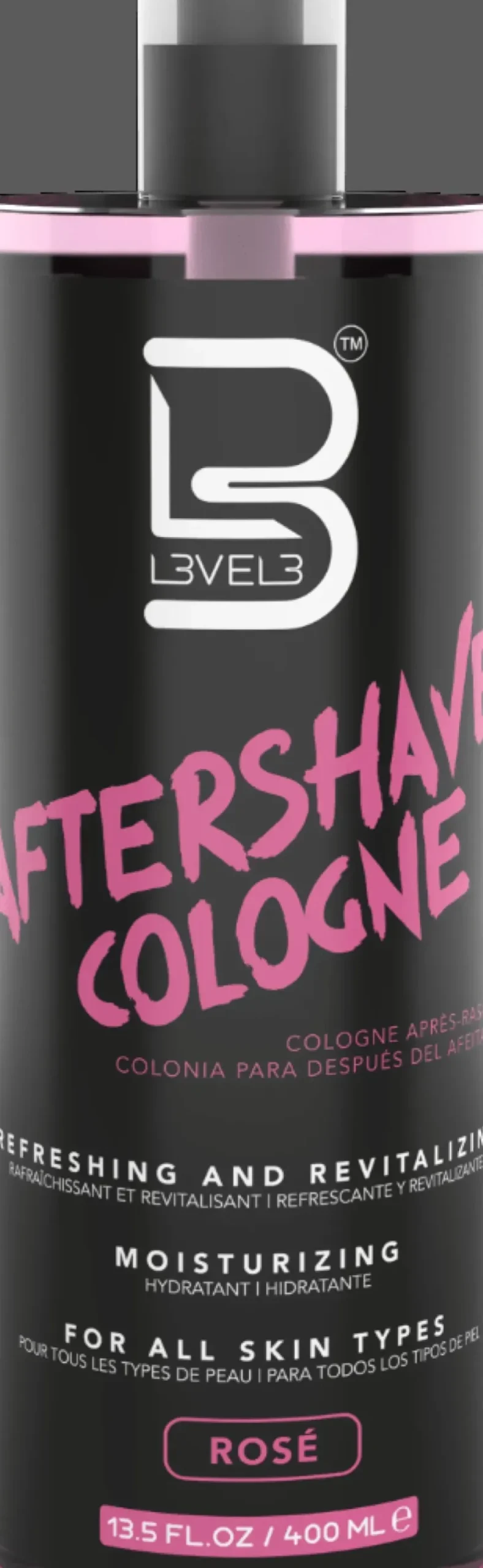 L3VEL3 - After Shave Spray Cologne Rose 400 ml