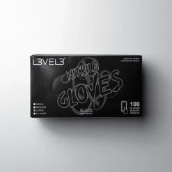 L3VEL3 Blue Large Professional Nitrile Gloves 100 Pack