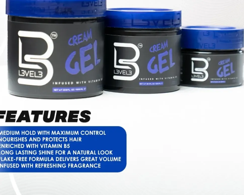 L3VEL3 - Cream Gel 500 ml