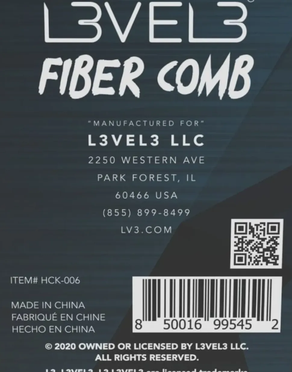 L3VEL3 - Fiber Comb
