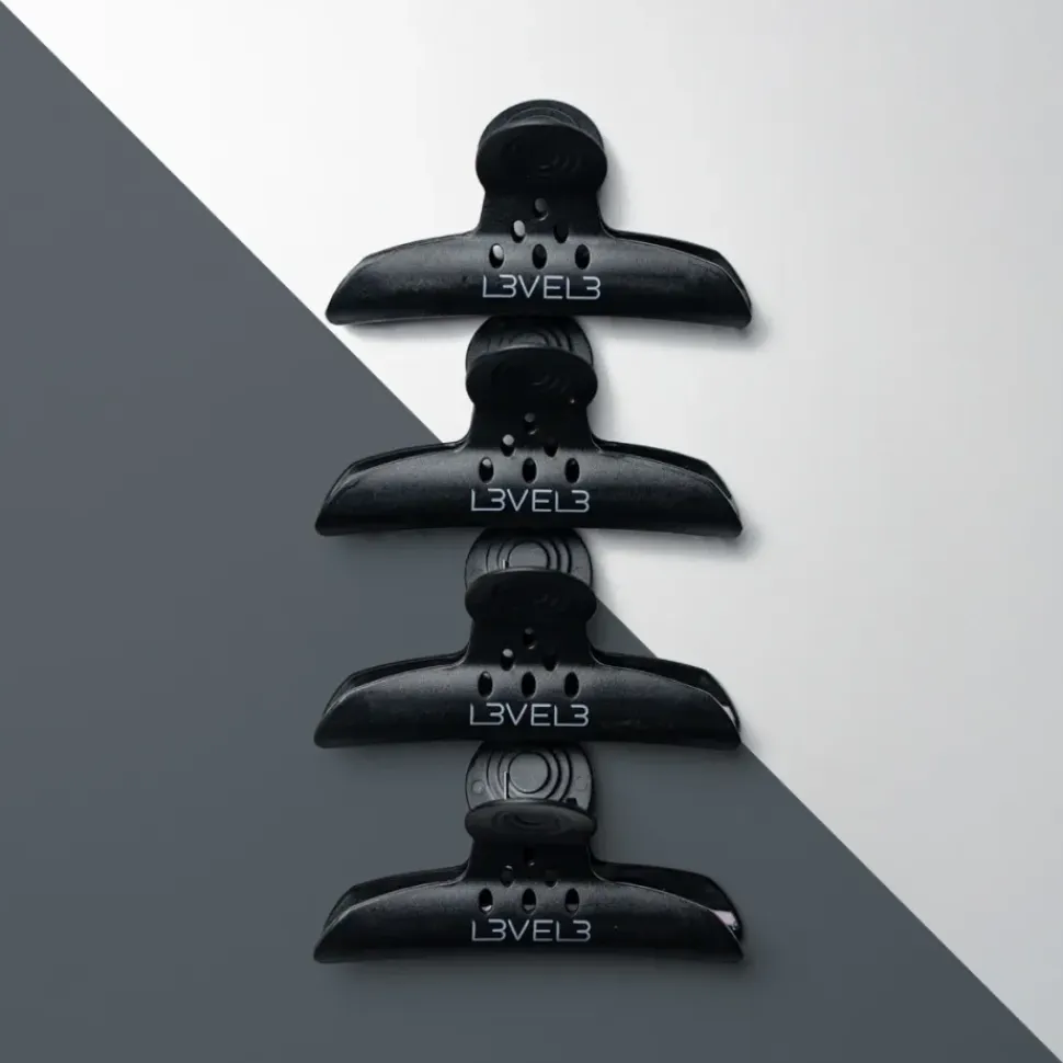 L3VEL3 - Hair Claw Clips 4 Pack