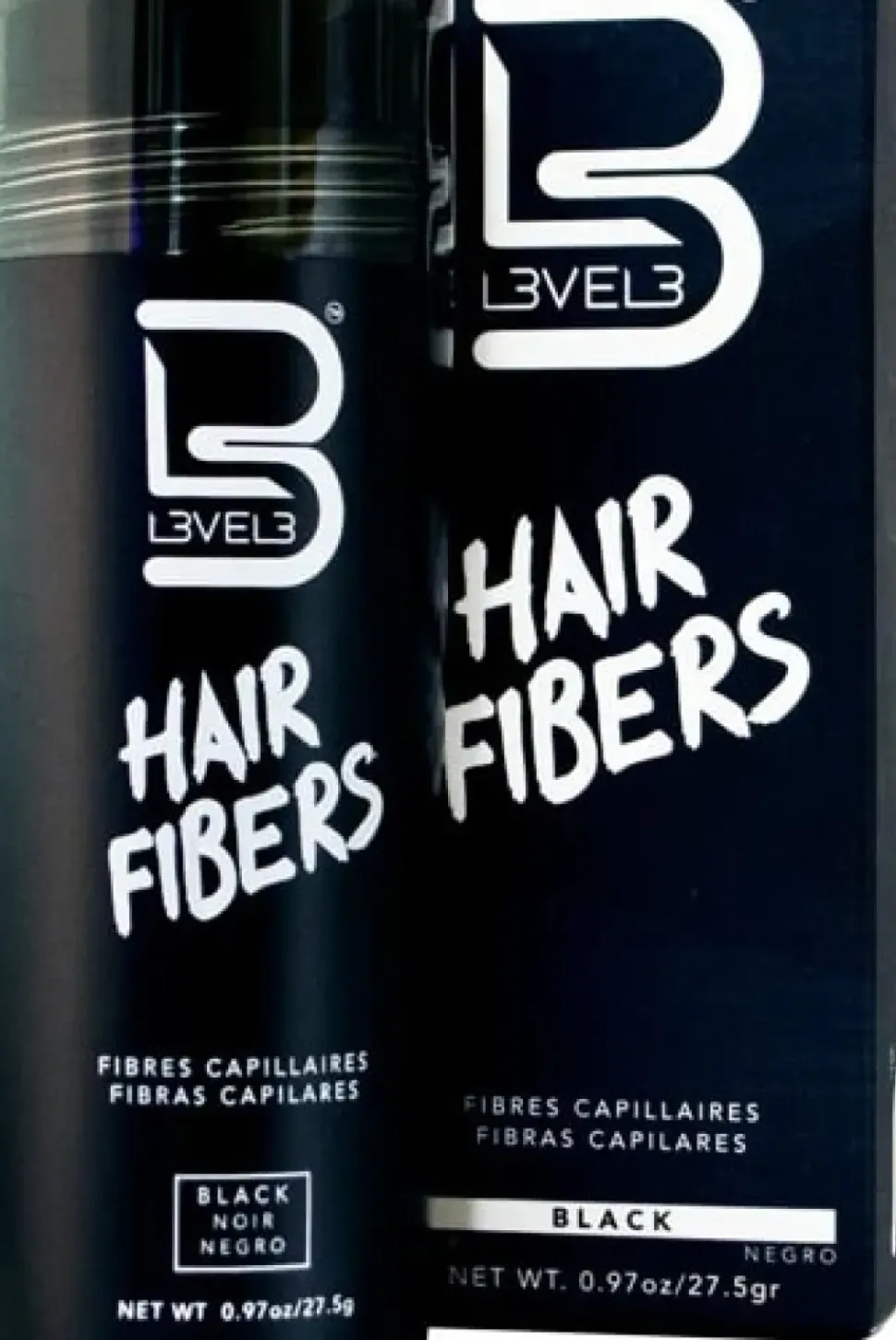 L3VEL3 Hair Fibers Black 27.5g