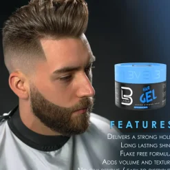 L3VEL3 - Hair Strong Hold Styling Gel 1000 ml