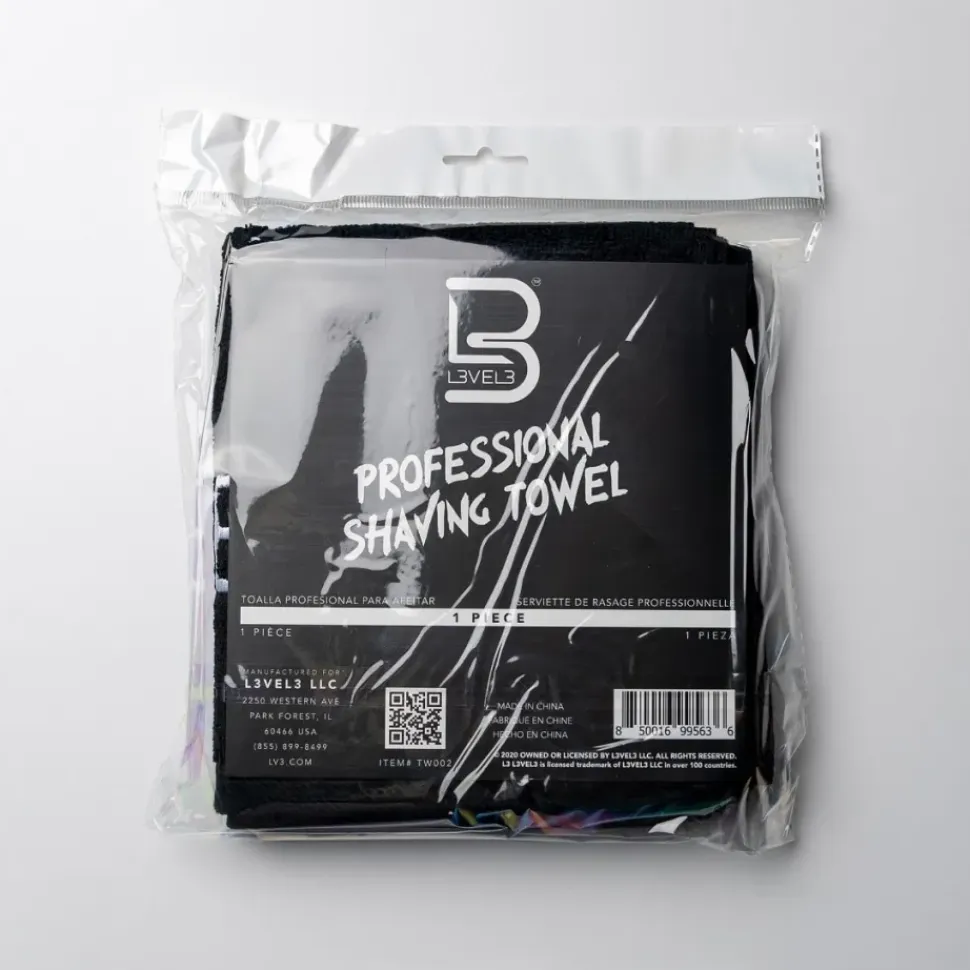 L3VEL3 Premium Shaving Towel 1 Pcs