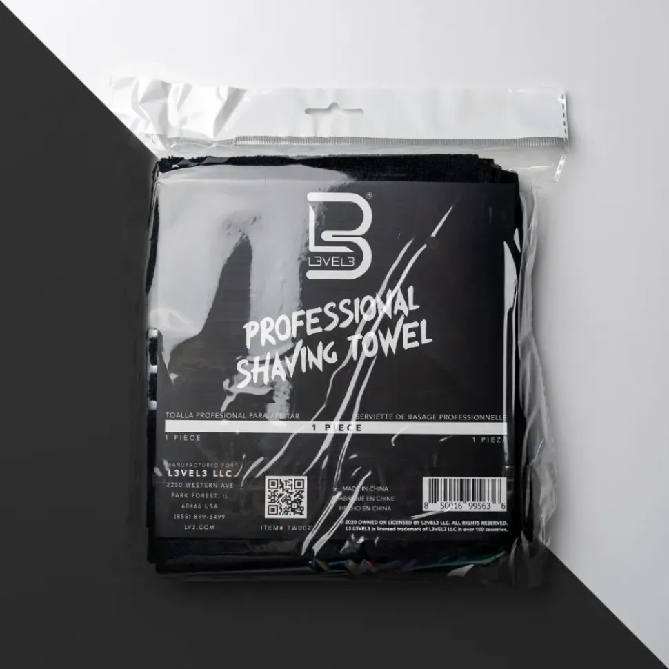 L3VEL3 Premium Shaving Towel 1 Pcs