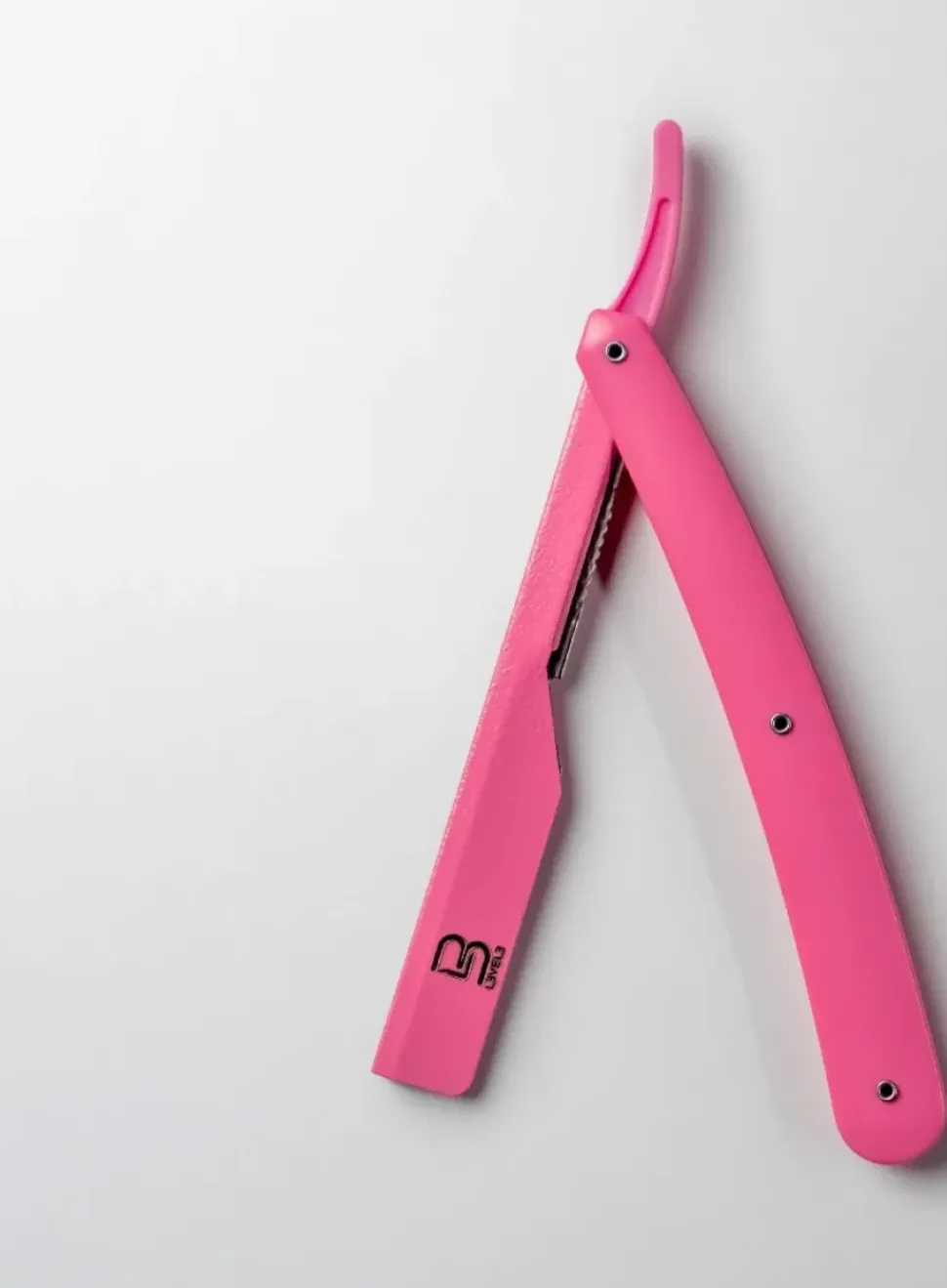 L3VEL3 Straight Razor Holder Pink