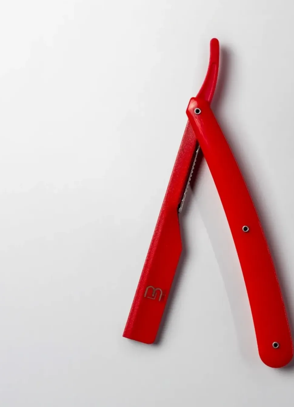 L3VEL3 Straight Razor Holder Red