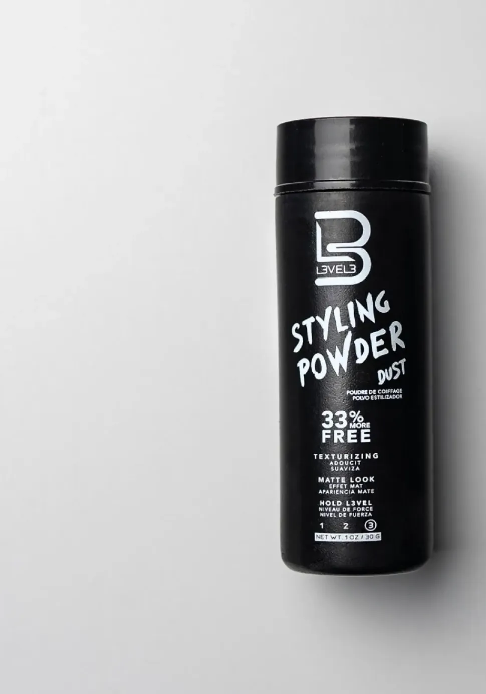 L3VEL3 Strong Hold Styling Powder 60g