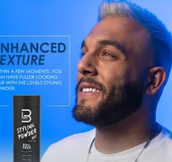 L3VEL3 Strong Hold Styling Powder 5g