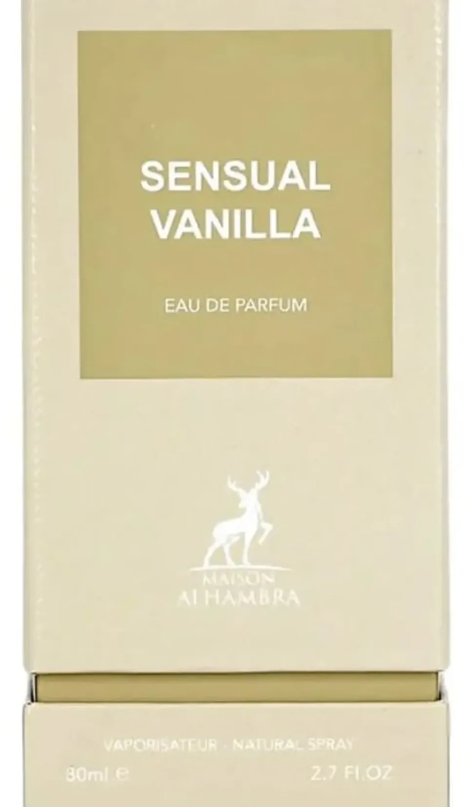 Maison Alhambra Sensual Vanilla Unisex EDP 80 ml