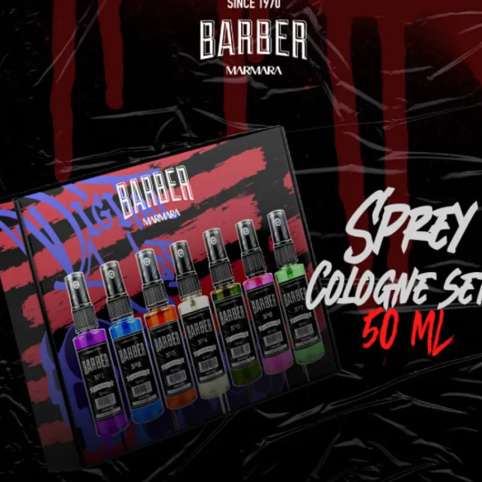 Marmara Barber Cologne 7 Mix Sprays 50 ml