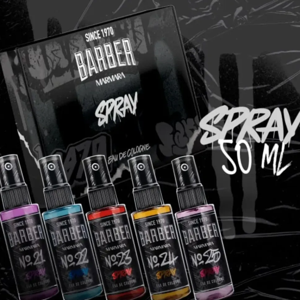 Marmara Barber Cologne 5 Mix Sprays 50 ml