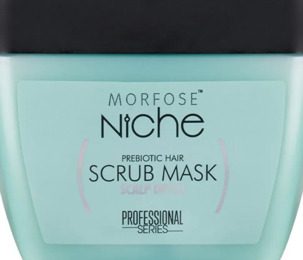 Morfose Niche Scalp Detox Prebiotic Hair Scrub Mask 500 ml
