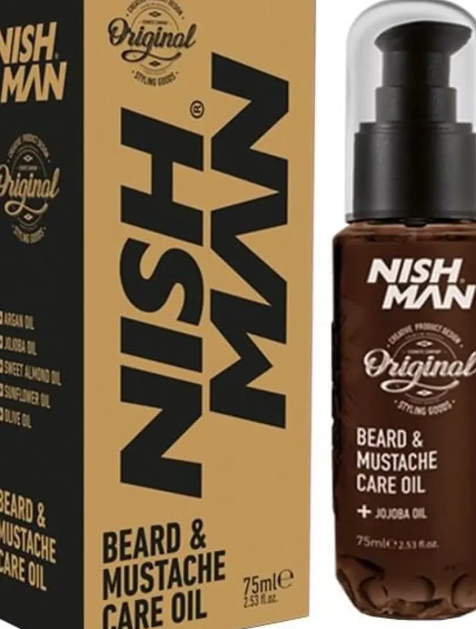 Nishman Beard and Mustache Care Oil 75 ml
