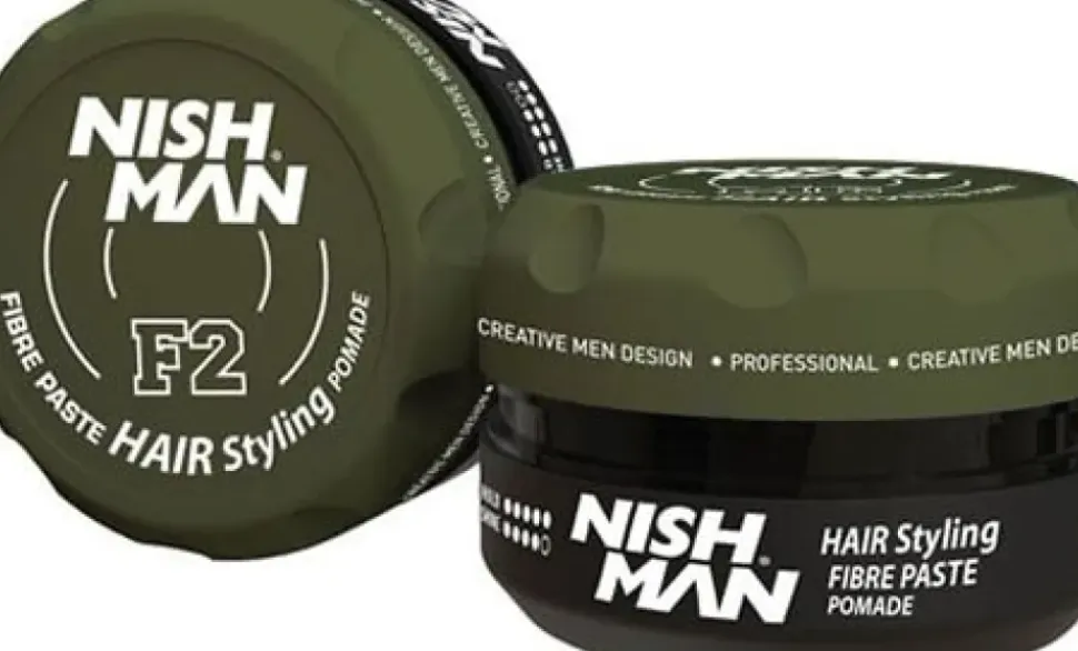 Nishman Matte Hair Styling Fibre Paste Pomade F2 100 ml