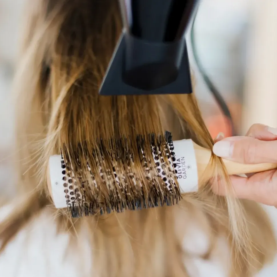Olivia Garden Bamboo Touch Blowout Thermal Brush 23 mm