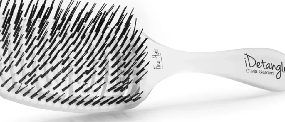 Olivia Garden Essential Care Flex Hairbrush - Fine Hair