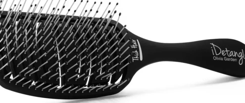Olivia Garden Essential Care Flex Hairbrush - Thick Hair