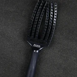 Olivia Garden Fingerbrush Care Iconic Medium - Black Onyx