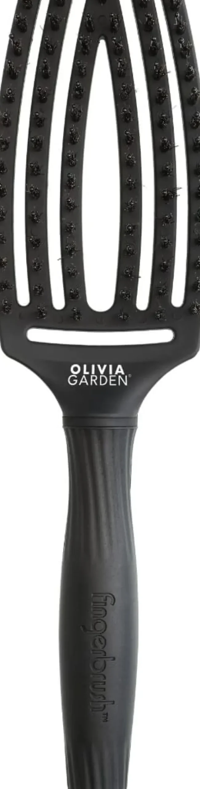 Olivia Garden Fingerbrush Combo Full Black - Medium