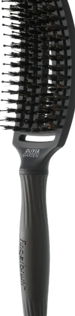 Olivia Garden Fingerbrush Combo Full Black - Medium