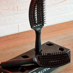 Olivia Garden Fingerbrush Combo Full Black - Small