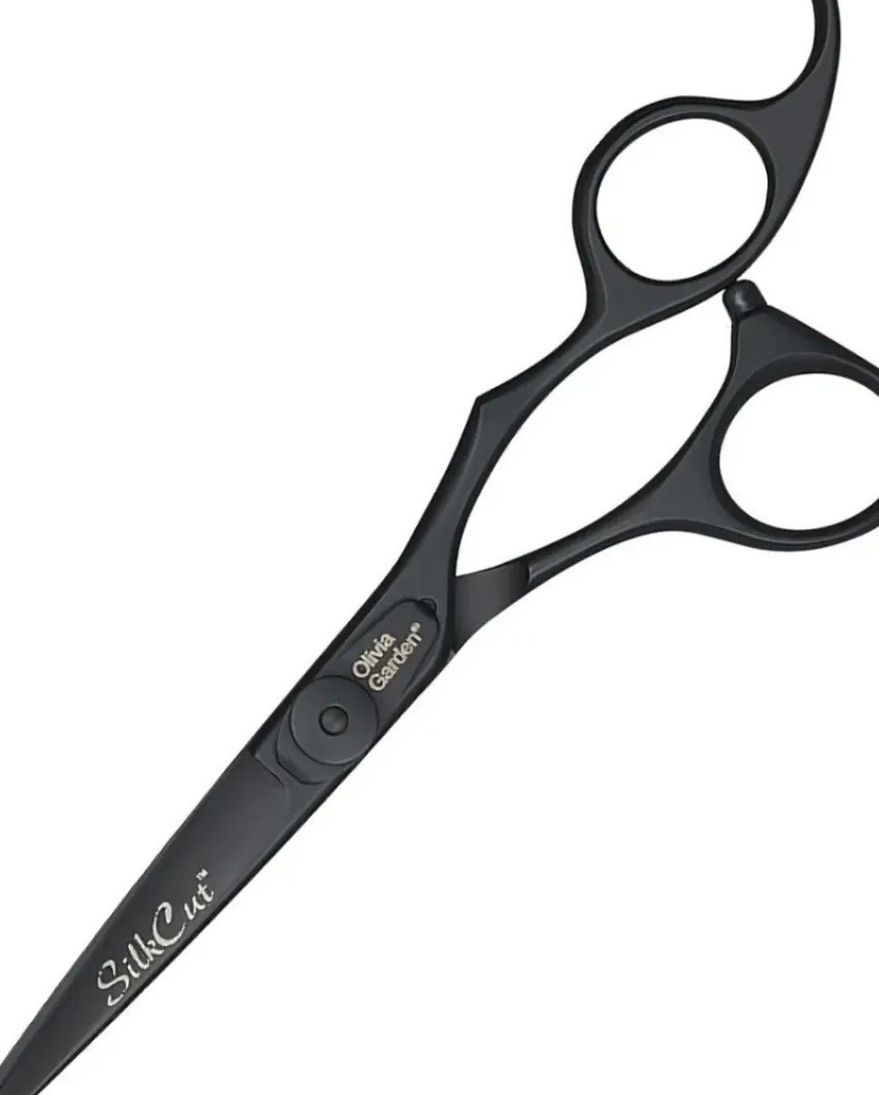 Olivia Garden Silk Cut Matt Black 5.75"