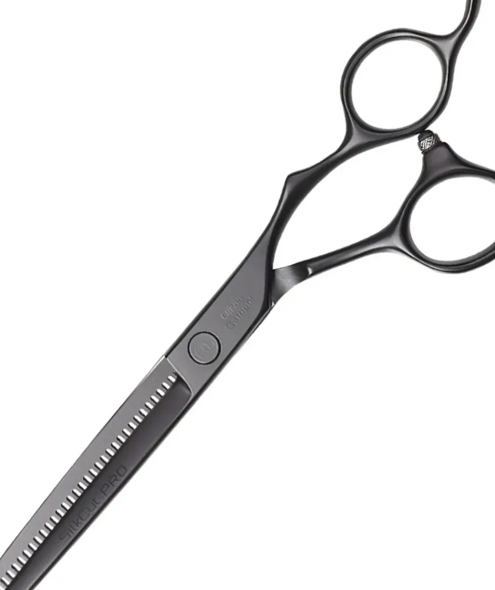 Olivia Garden SilkCut PRO Matt Black Set of 2 - 5.75"