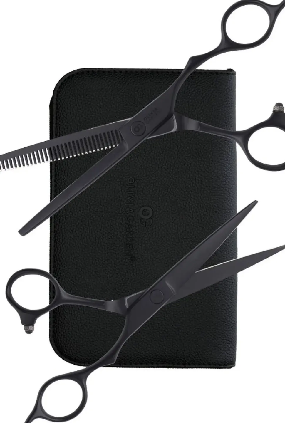 Olivia Garden Silkcut Pro Matt Black 5.00 Set