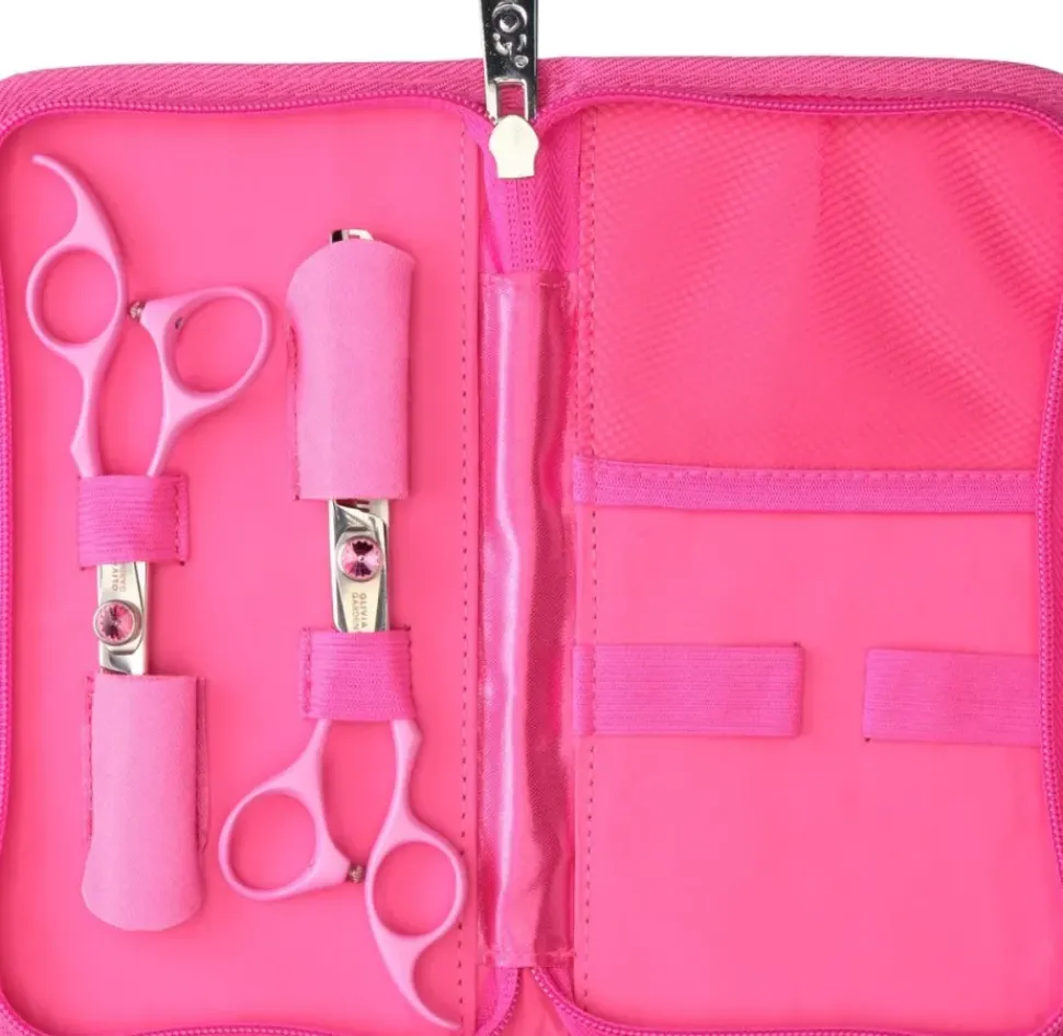 Olivia Garden Silk Cut Think Pink 2er Set 5.75" And 6" Thinner