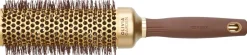 Olivia Garden XL Expert Blowout Speed Wavy Bristles Gold & Brown 45 mm