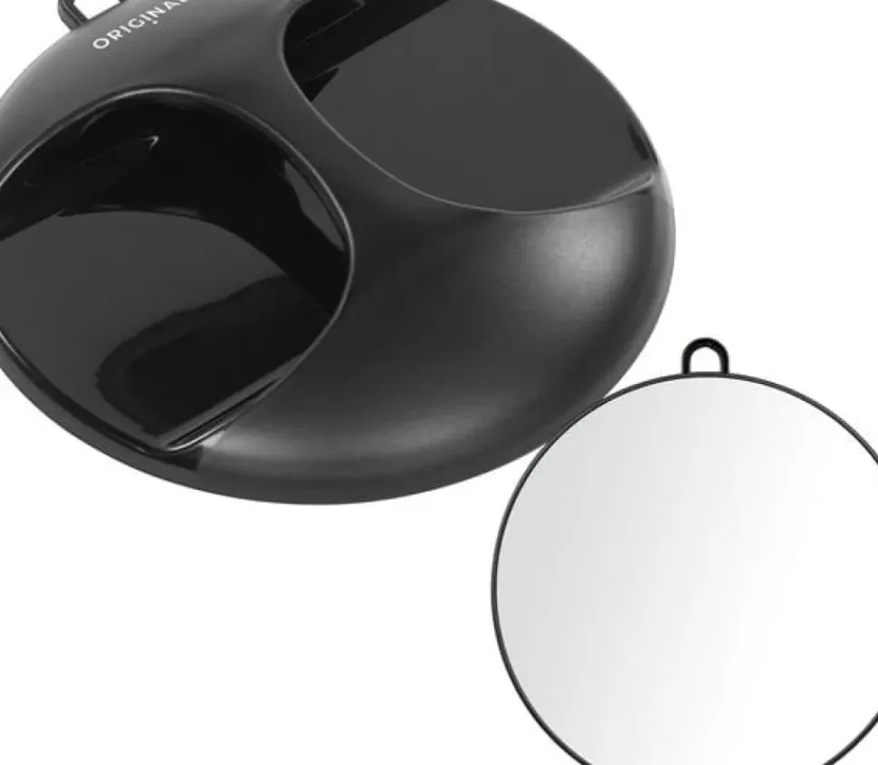 Original Best Buy Hand Mirror Black "LUNA"