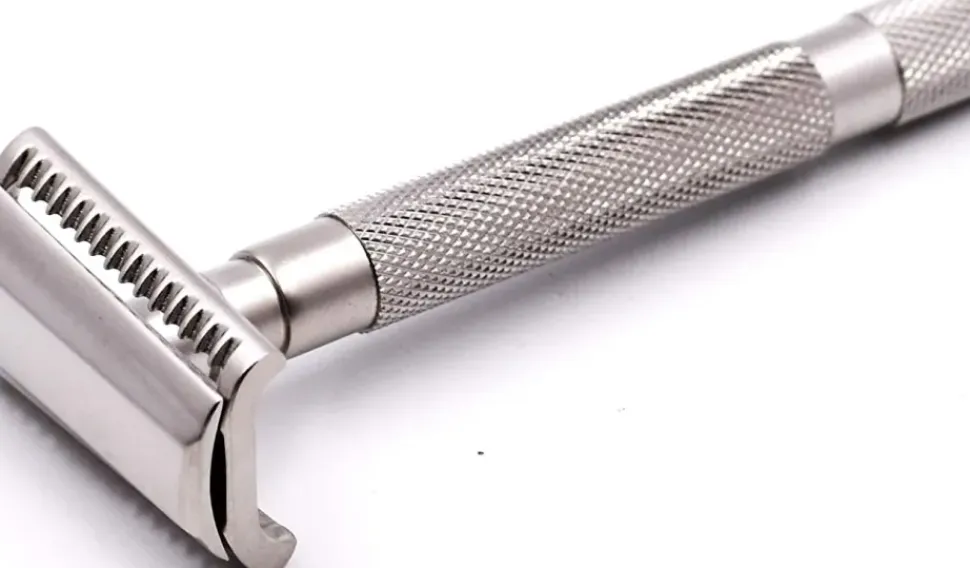 Parker Semi Slant Safety Razor Satin Finish