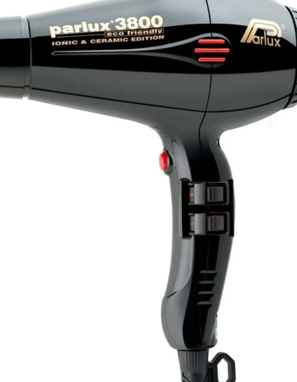 Parlux 3800 Eco Friendly Ionic & Ceramic Black 2100 W