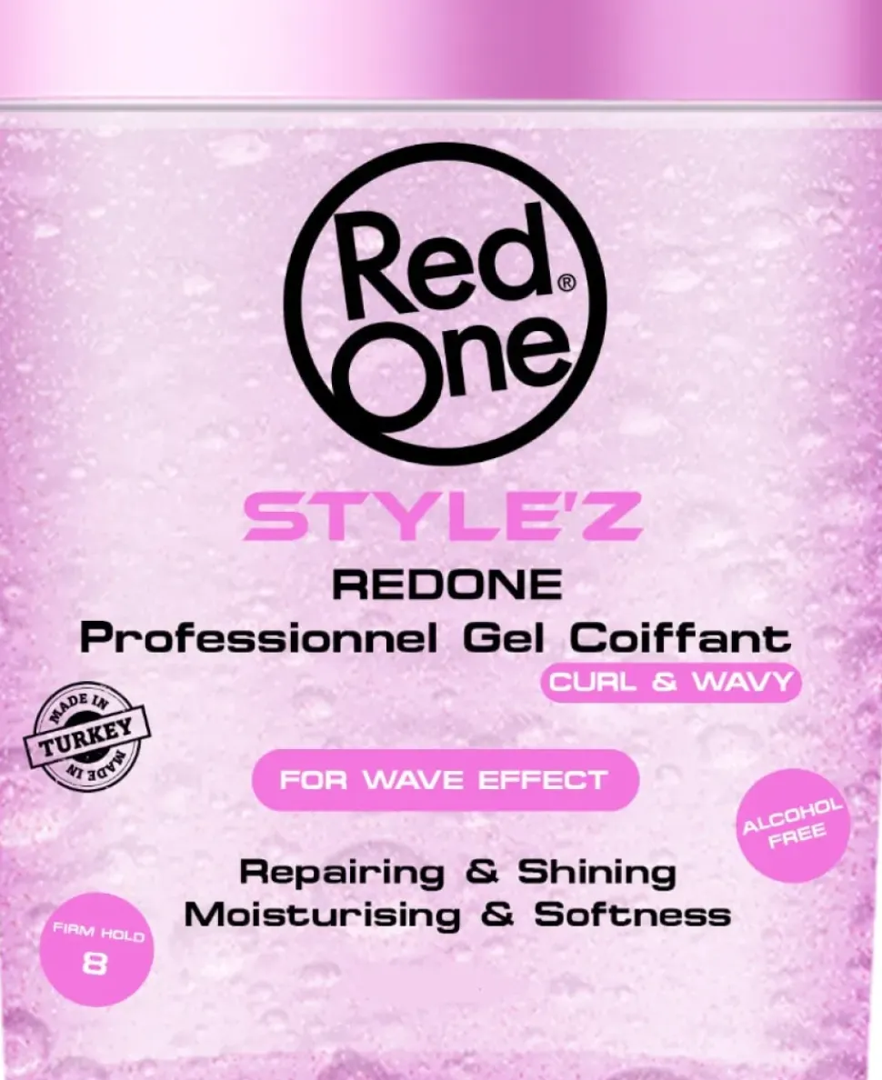 RedOne Style'Z Professional Hair Gel Curl Wavy 483 ml