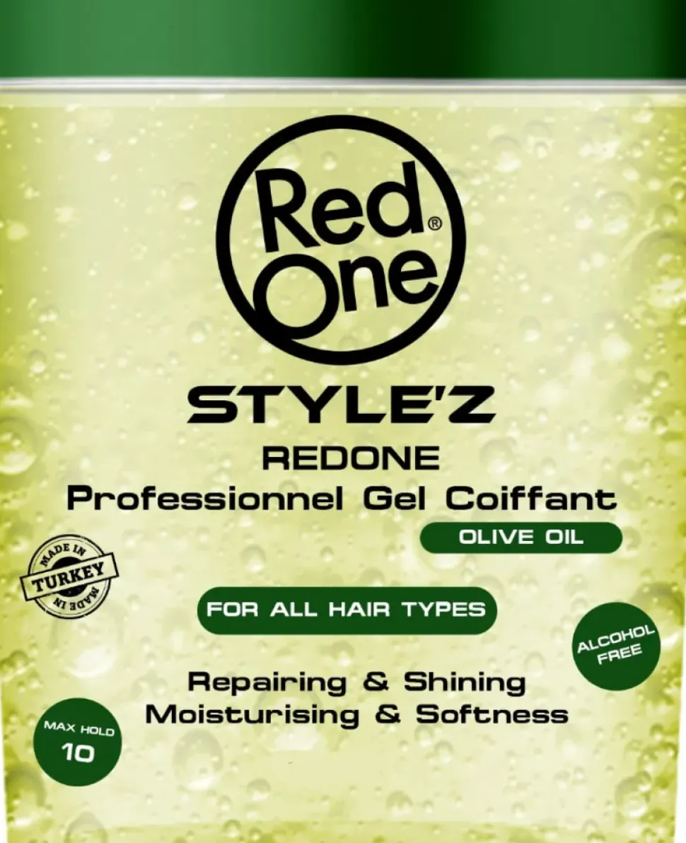 RedOne Style'Z Professional Hair Gel Olive Oil 483 ml