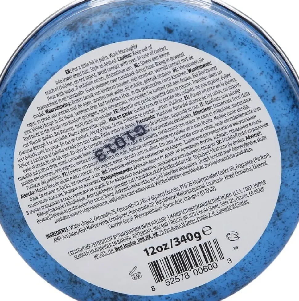 Reuzel Blue Strong Hold Water Soluble - 340g