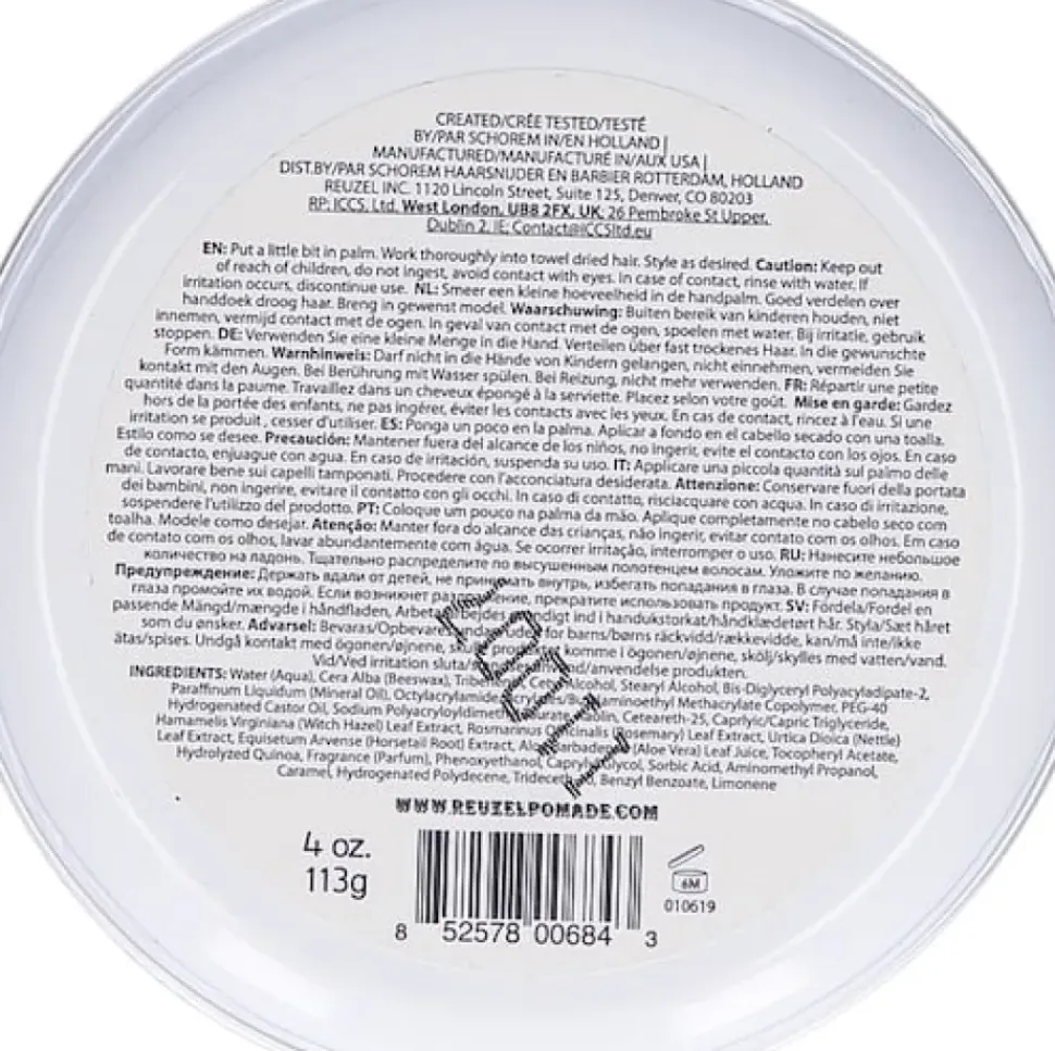 Reuzel Clay Matte Pomade - 113g