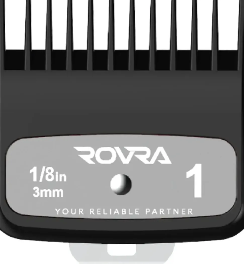 Rovra Metal Comb Set 3 Pcs 1.5/3/4.5 mm
