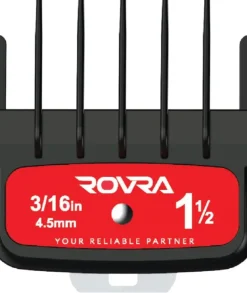 Rovra Metal Comb Set 3 Pcs 1.5/3/4.5 mm