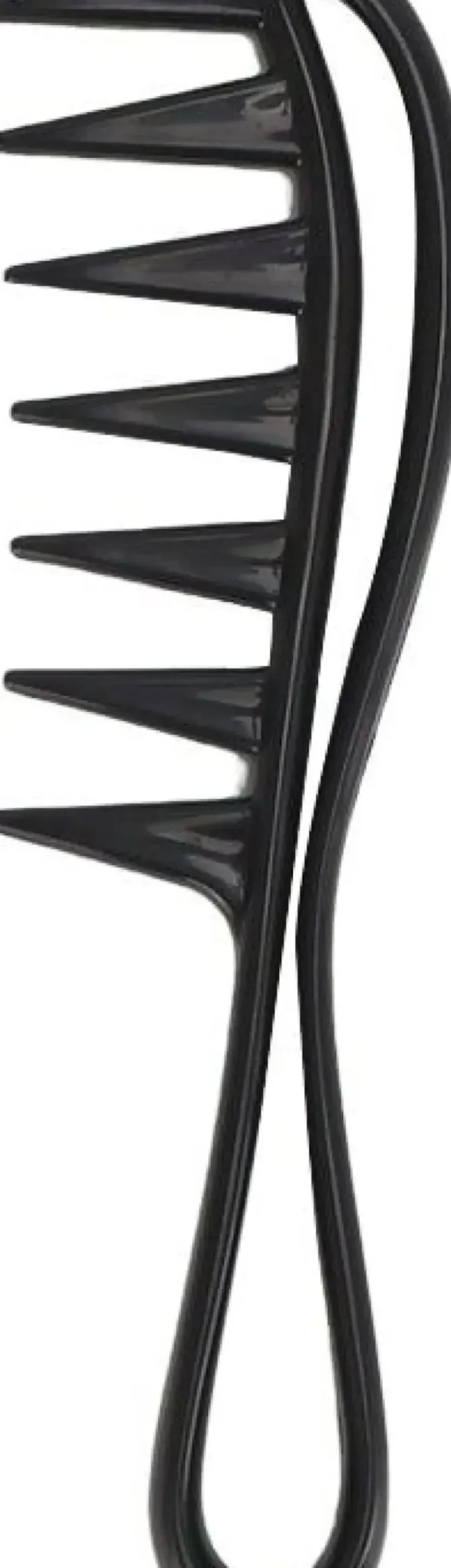 Se7en Styles Black Styling Comb 18 cm