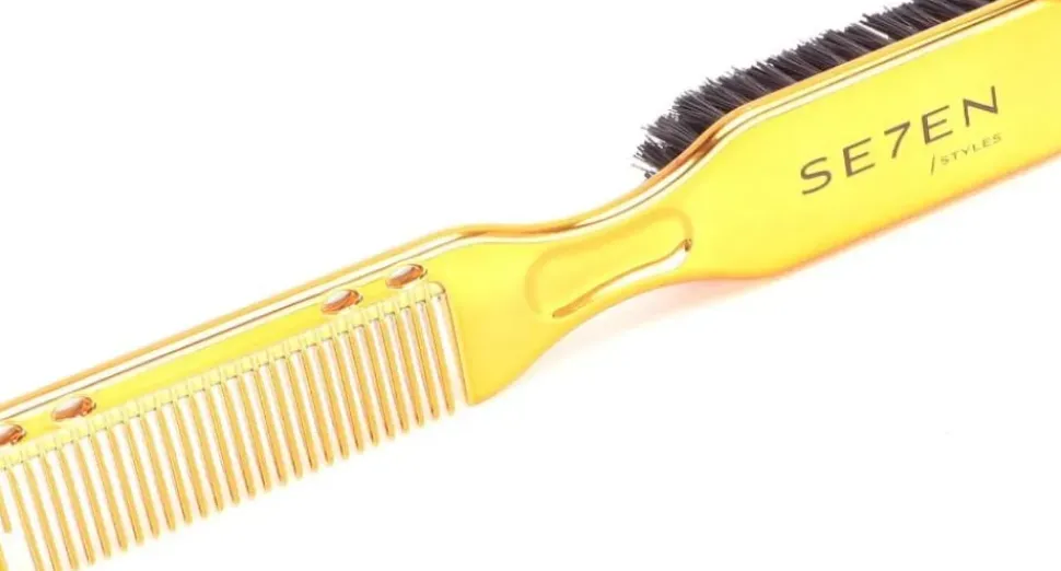 Se7en Styles Gold Fade Brush-Comb