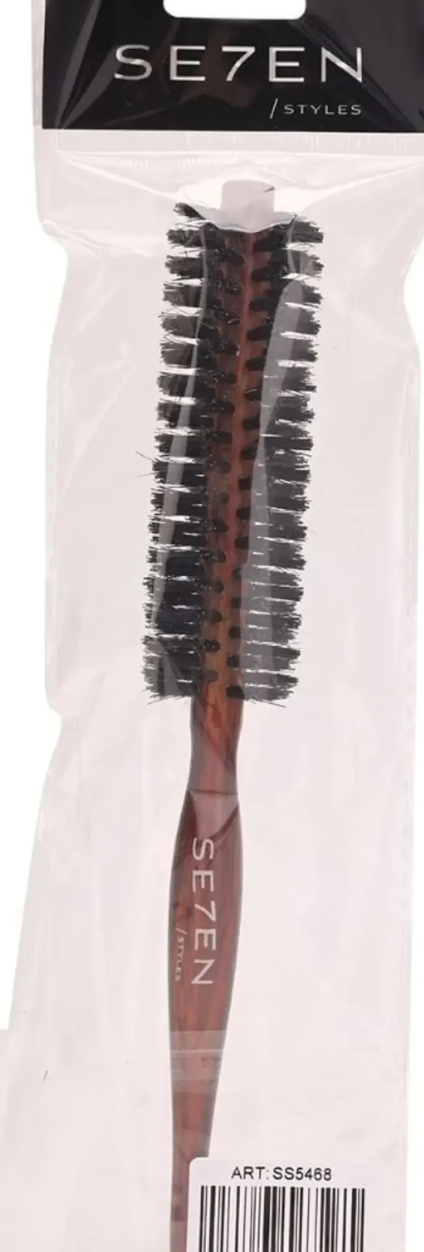 Se7en Styles Medium Wooden Round Brush 12 mm