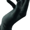 Sibel Black Latex Gloves Small - 100 Pcs